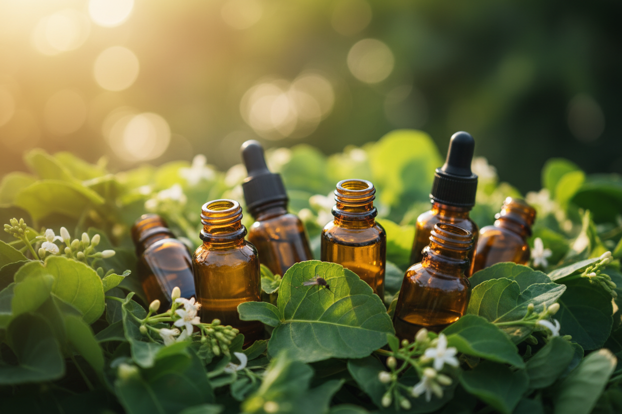 Huiles essentielles contre les moustiques : ce que la science confirme vraiment