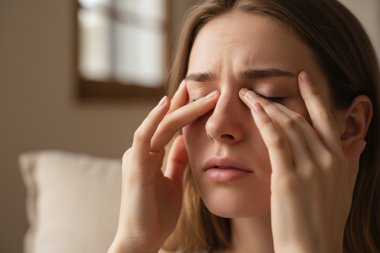 Pourquoi mes yeux me brûlent : causes, signaux d’alarme et solutions