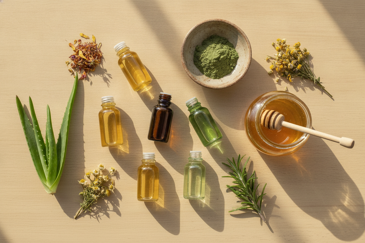 Trousse de secours naturelle : les ingrédients essentiels