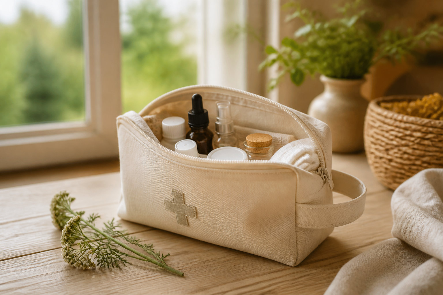 Pourquoi privilégier une trousse de secours naturelle pour vos soins ?
